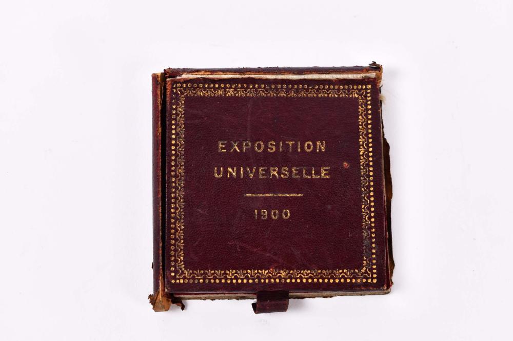 Appraisal: EXHIBITION UNIVERSELLE BRONZE MEDALDesigned by J C Chaplin The circular