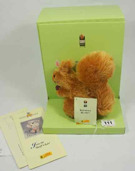 Appraisal: Steiff Bear Squirrel Nutkin Height cm Original Box