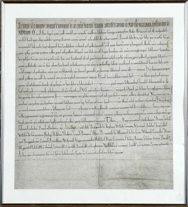 Appraisal: Manuscript Document Theodoric IV AD- AD King of the Franks