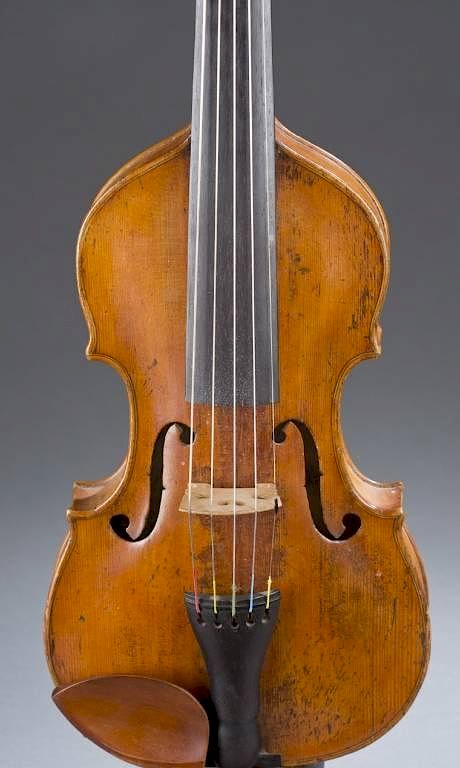 Appraisal: Quinton high viola da gamba c Quinton high viola da