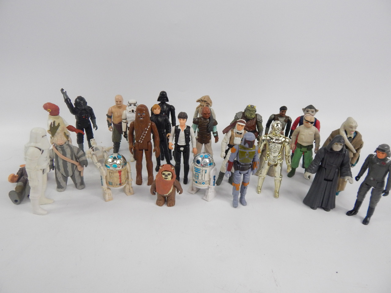 Appraisal: Star Wars figures GMFGI and - all unboxed