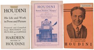 Appraisal: Houdini Harry Ehrich Weiss Trio of Booklets on Houdini Including