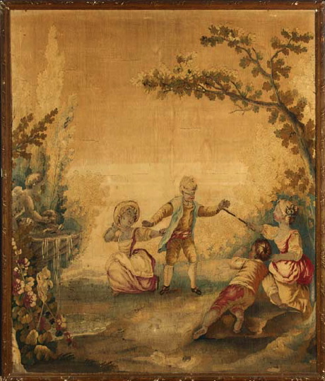 Appraisal: Manner of Francesco Goya y Lucientes Spanish - Large tapestry