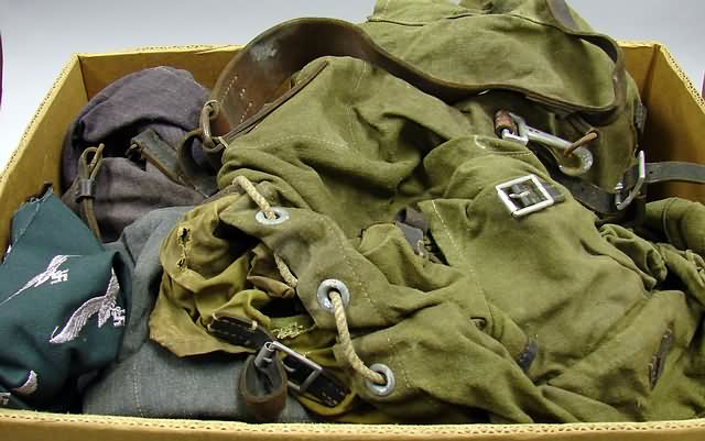 Appraisal: Lot of varioius German backpacks