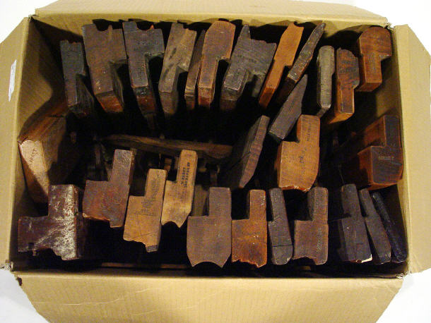 Appraisal: Collection of late Victorian and Edwardian wooden moulding planes various