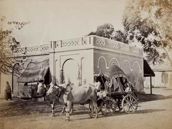 Appraisal: Photograph album including Indian subjects by Sach including a street