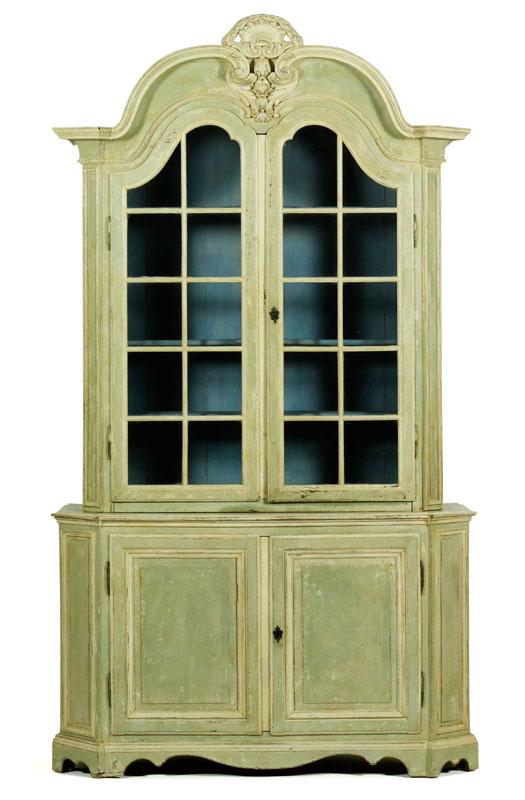 Appraisal: - th C Louis XVI Paint Decorated Cabinet th Century