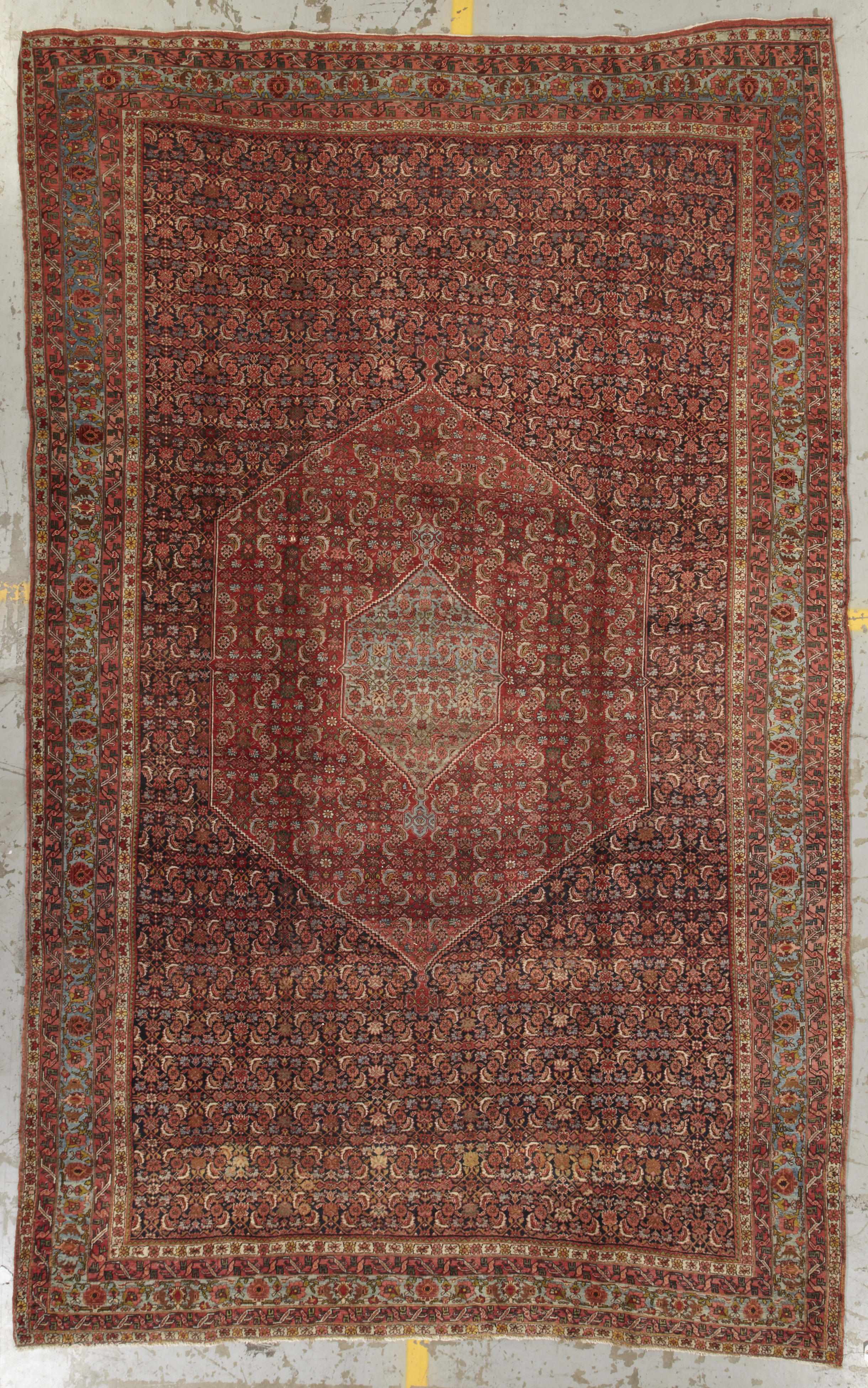 Appraisal: A Bidjar carpet Northwest Persialate th centurysize approximately ft in