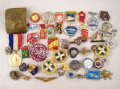 Appraisal: A collection of about various badges and about various Soviet