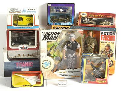 Appraisal: Action Man sets and diecast models - action man sets