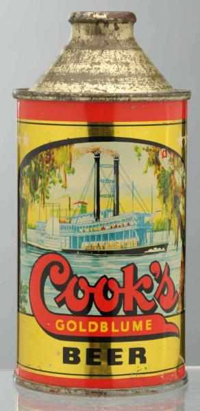 Appraisal: Cook's Goldblume Beer HP Cone Top Beer Can - Some