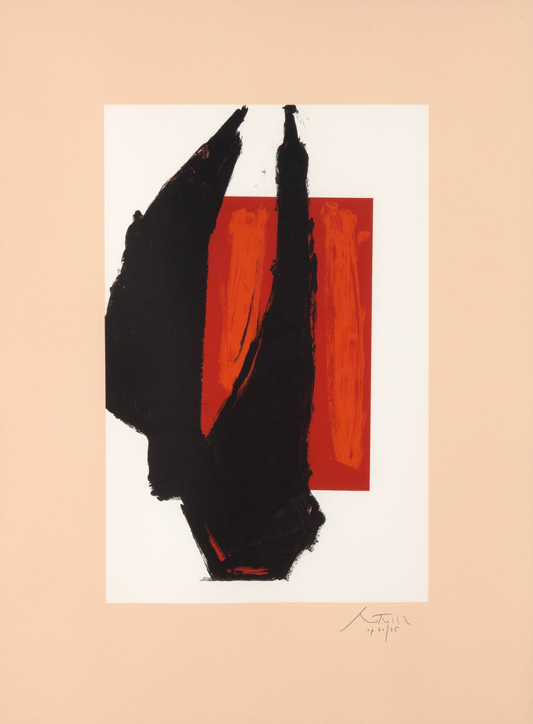 Appraisal: ROBERT MOTHERWELL Art Chicago Print Color lithograph on Arches Cover