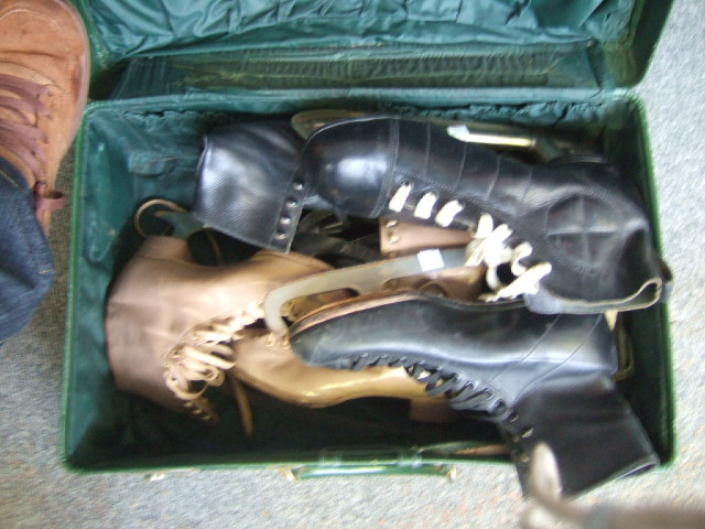 Appraisal: Three pairs of ice skates including a pair by the