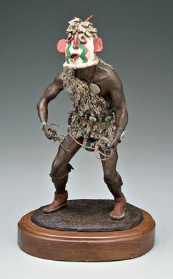 Appraisal: Pat Mathiesen sculpture Arizona born quot Hopi Heheya quot edition