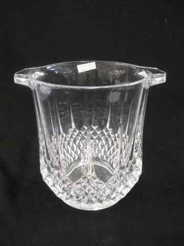 Appraisal: Crystal Ice Bucket diamond ray design '' tall