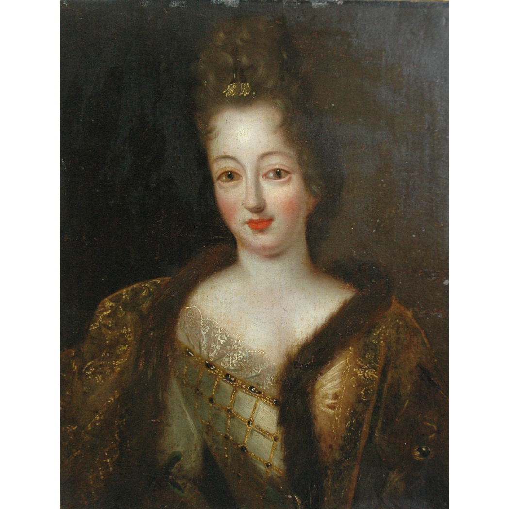 Appraisal: French School th Century Portrait of a Lady in a