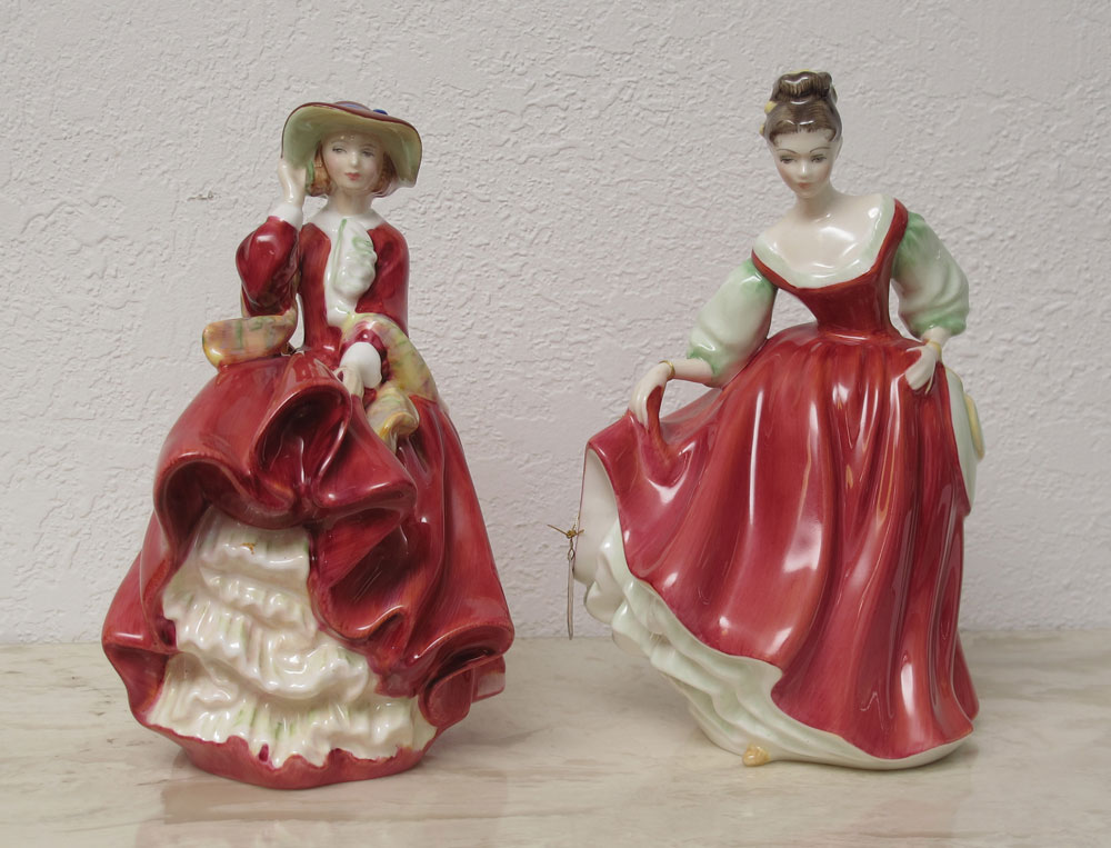 Appraisal: ROYAL DOULTON FIGURINES TOP OF THE HILL HN '' and