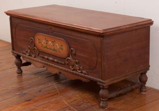 Appraisal: Connersville Cabinet Company Trunk Connersville Cabinet Company of Connersville Indiana