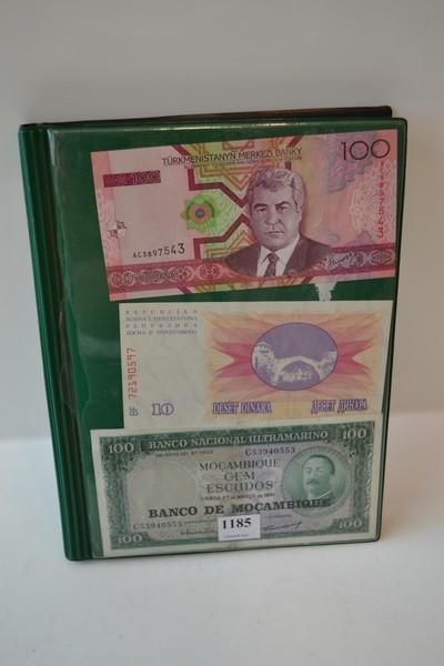 Appraisal: BOOK OF ASSORTED CURRENCY INCL CHINESE VIETNAMESE BOSNIAN ETC