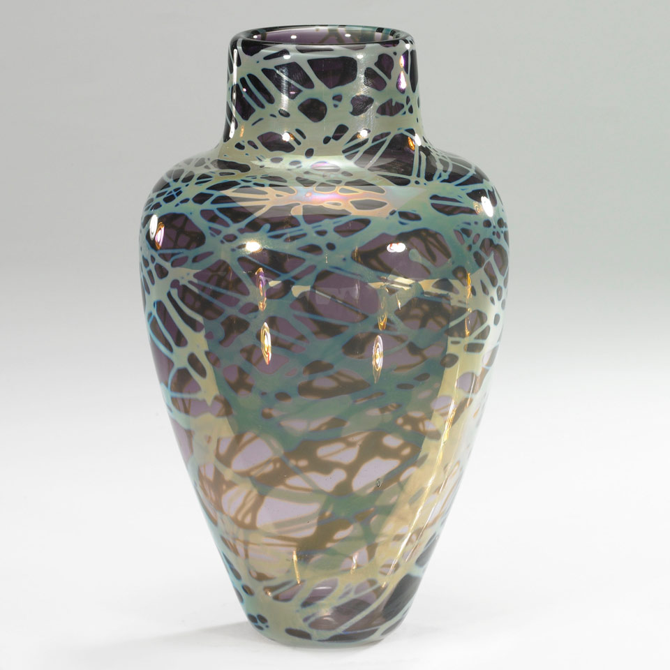 Appraisal: Michael Cohn American b and Molly Stone American b Glass