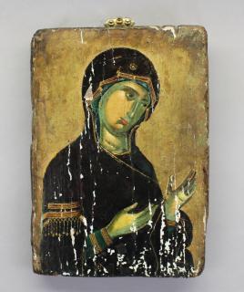 Appraisal: Antique Russian Icon Antique Russian Icon Size x in