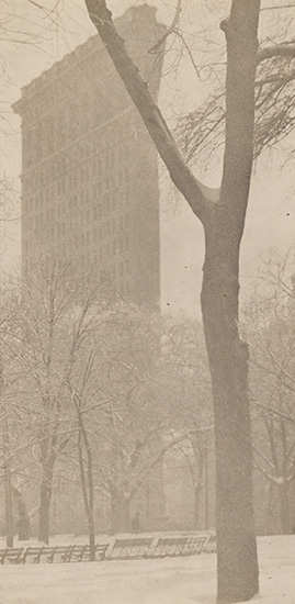 Appraisal: STIEGLITZ ALFRED - Flatiron Building New York Photogravure x inches