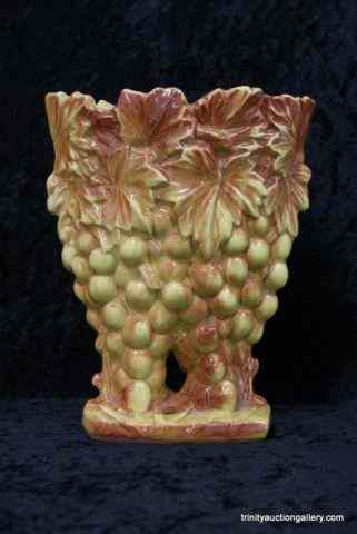 Appraisal: Vintage McCoy Pottery '' Grape VaseProduced by McCoy Pottery in