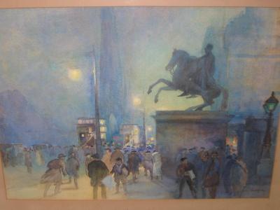 Appraisal: LYDIA FINDLATER exh - A Winter's Night in Edinburgh signed