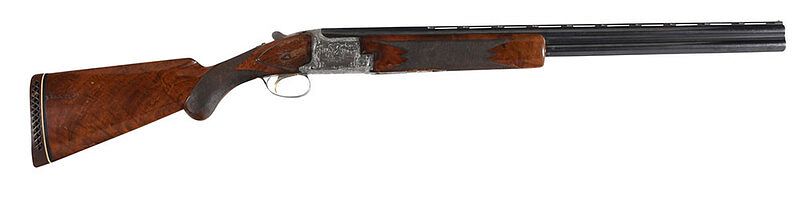 Appraisal: Belgian Browning Diana Grade Sporting Shotgun superposed configuration gauge serial