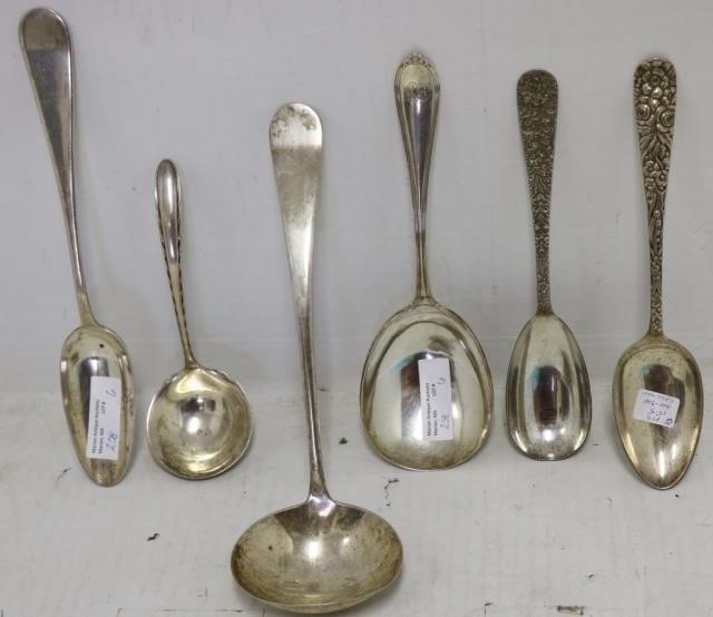 Appraisal: PIECES OF STERLING SILVER FLATWARE TO INCLUDES KIRK TABLESPOON A