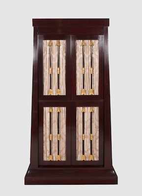 Appraisal: A Monumental Armoire Possibly designed by Dakota Jackson in a