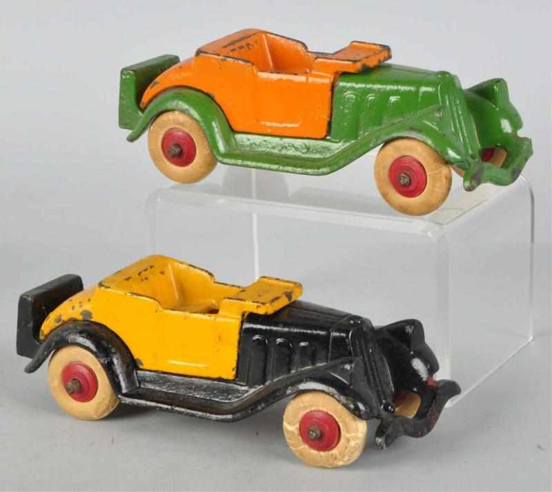 Appraisal: Lot of Cast Iron Hubley Break-A-Part Toys American Matching cars