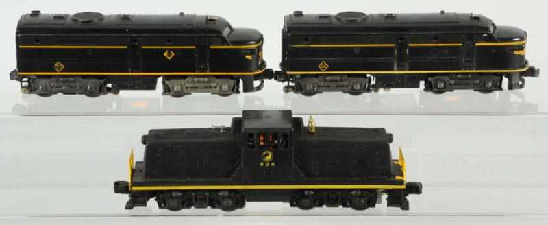 Appraisal: Lot of Lionel O- Gauge Engines American Includes no Erie