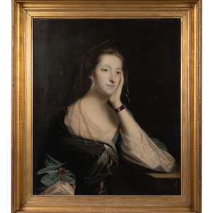 Appraisal: After Joshua Reynolds British - Portrait of Ann Barnardiston Mrs