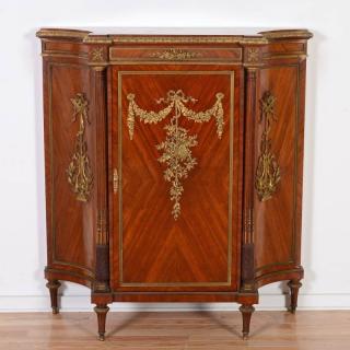 Appraisal: Louis XVI style cabinet attributed to F Linke th th