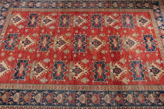 Appraisal: PAKISTANI KAZAK RUG ft in x ft in PROVENANCE Estate