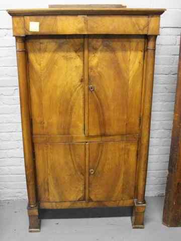 Appraisal: Two Door Over Two Door French Cabinet From a Rye