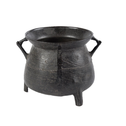 Appraisal: A bronze cauldron South West England th c cm h