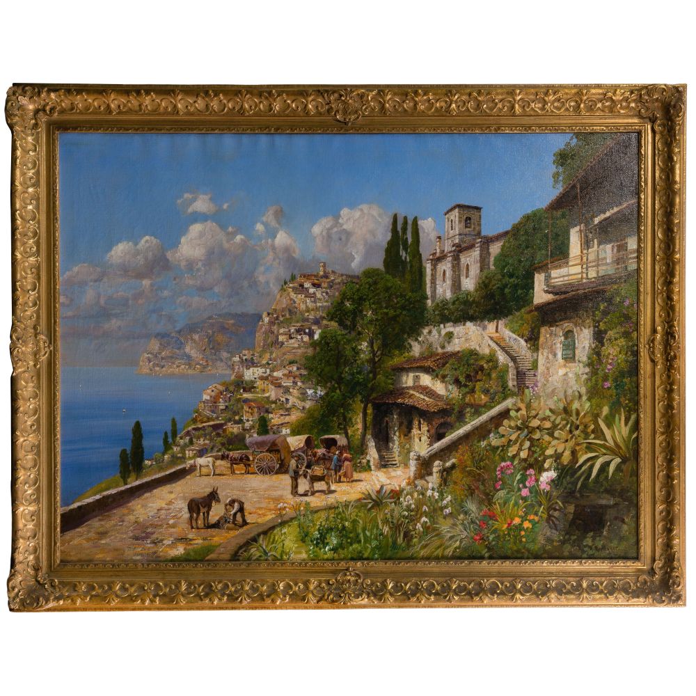 Appraisal: ALOIS ARNEGGER ITALIAN - OIL ON CANVASUndated signed lower right