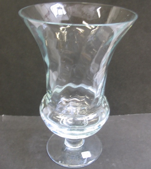 Appraisal: TIFFANY AND CO ART CRYSTAL FLOWER BOUQUET VASE inscribed Tiffany