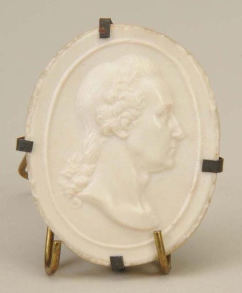 Appraisal: James Tassie Scottish Cast Paste Medallion Description Circa Profile portrait