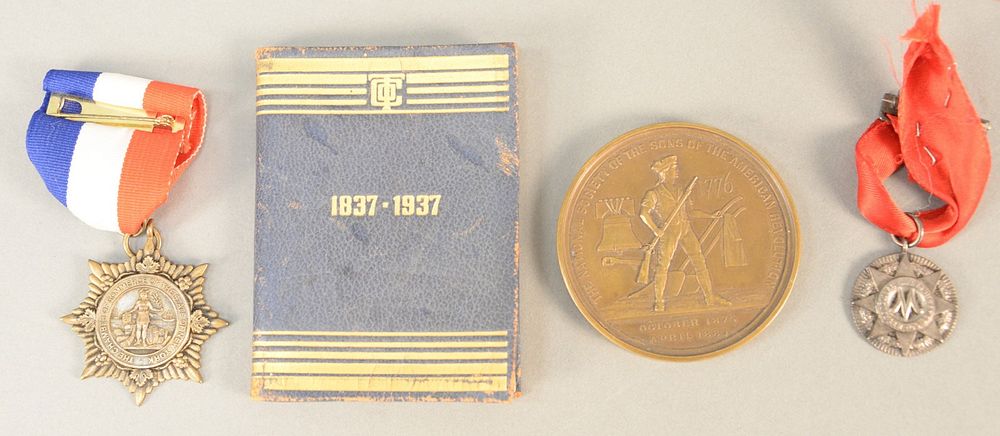 Appraisal: Four piece lot to include Tiffany and Company calendar book