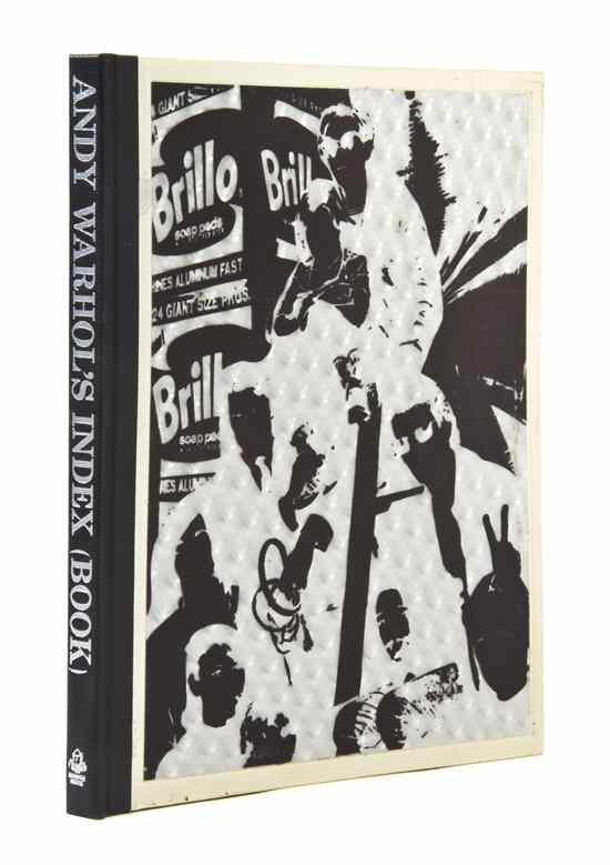 Appraisal: WARHOL ANDY Warhol's Index Book New York Random House Black