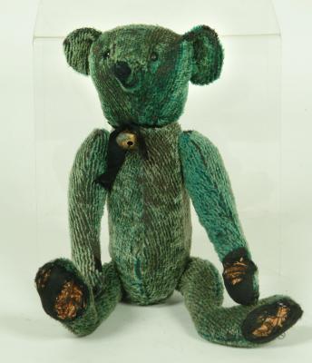 Appraisal: An early th century Continental teddy bear straw filled covered