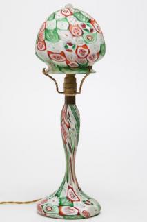 Appraisal: Fratelli Toso Murano Glass Millefiori Lamp Shade Fratelli Toso Venetian