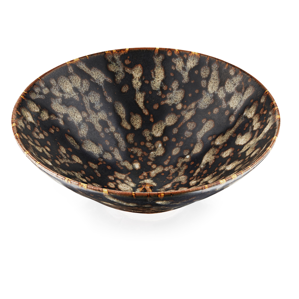 Appraisal: JIZHOU 'TORTOISESHELL' GLAZED BOWL SOUTHERN SONG DYNASTY OR LATER with