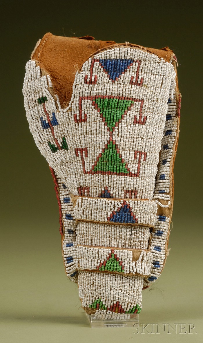 Appraisal: Central Plains Beaded Holster Lakota c late th century a