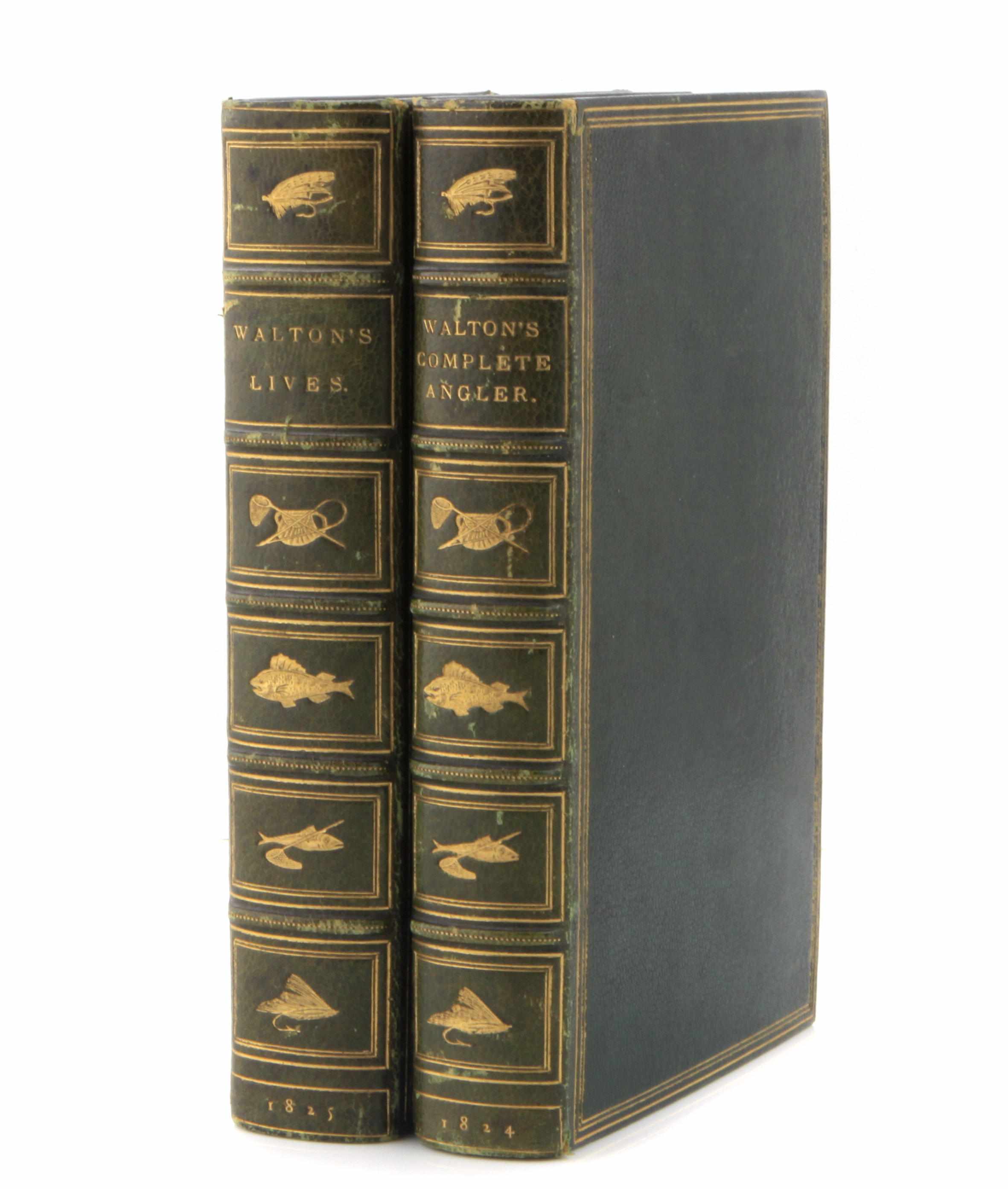 Appraisal: SELECTED BINDINGS Volumes including Walton Isaak The Complete Angler and