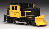 Appraisal: LIONEL O GAUGE RIO GRANDE SWITCHER W PLOW Black body