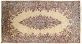 Appraisal: FINE KIRMAN PALACE CARPET South Persia third quarter th Century